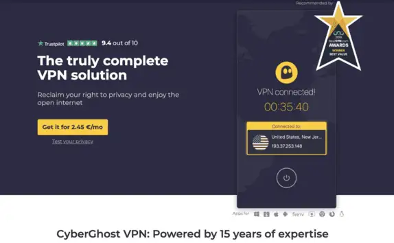 CyberGhost review